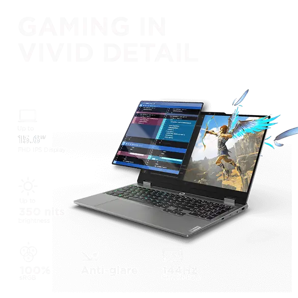 LENOVO LOQ 83DV01A4IN [CI5-13450HX/16GB/512GB SSD/WIN11 HOME+MS24/15.6'/4GB-RTX3050A GRAPHICS/1 YEAR(S)/GREY]