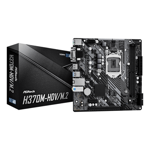 ASROCK H370M-HDV/M.2 DDR4 MOTHERBOARD
