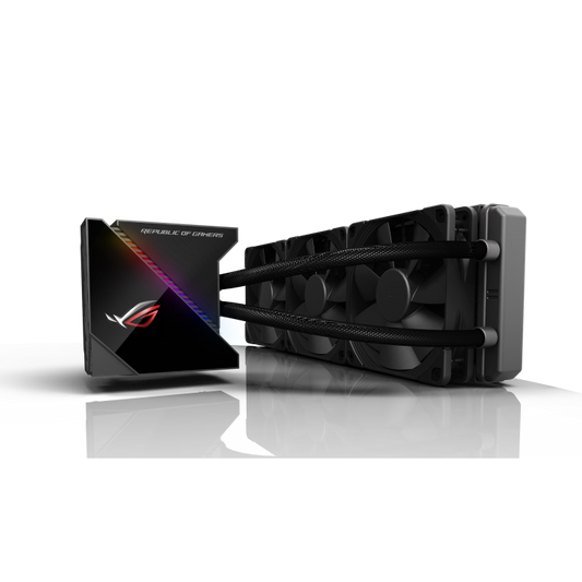 ASUS ROG RYUJIN 360 AURA SYNC RGB ALL IN ONE 360MM CPU LIQUID COOLER WITH OLED DISPLAY