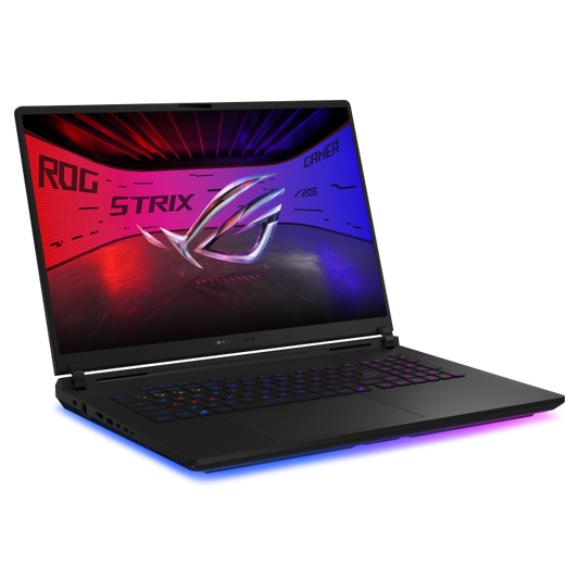 ASUS ROG Strix SCAR 18 G835LXG-TQ492WS Gaming Laptop, Intel Core Ultra 9 290HX, 64GB RAM, 2TB SSD, 18 Inch Mini LED 4K Display, GeForce RTX 5090 24GB, Windows 11 Home and Microsoft Office 2024