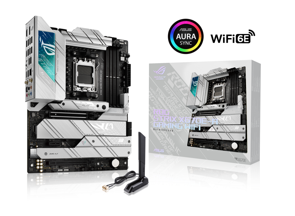 ASUS ROG STRIX X670E-A GAMING WIFI AMD AM5 MOTHERBOARD