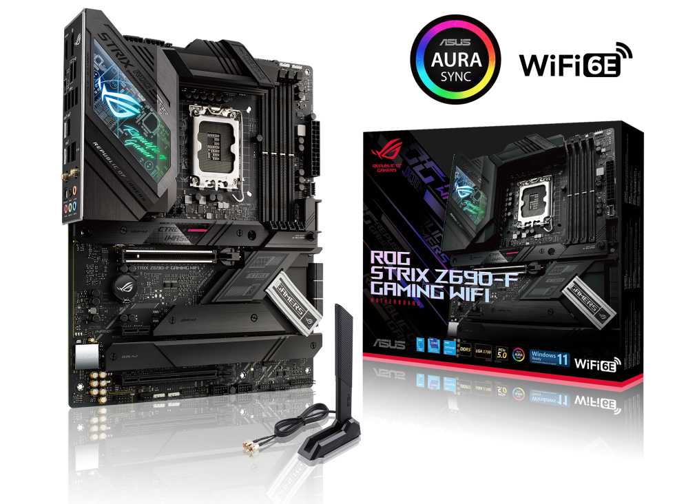 ASUS ROG STRIX Z690-F DDR5 GAMING WIFI INTEL LGA1700 MOTHERBOARD