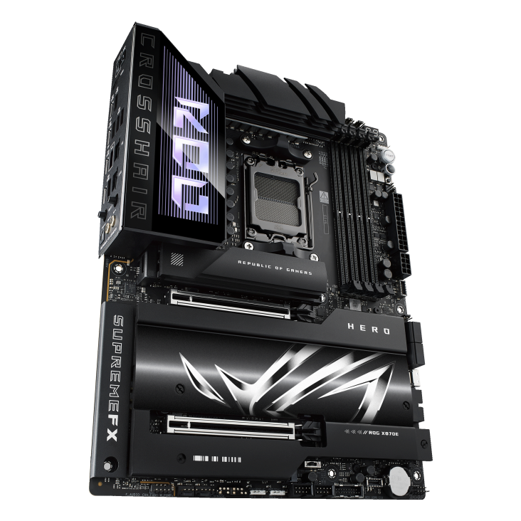 ASUS ROG CROSSHAIR X870E HERO MOTHERBOARD