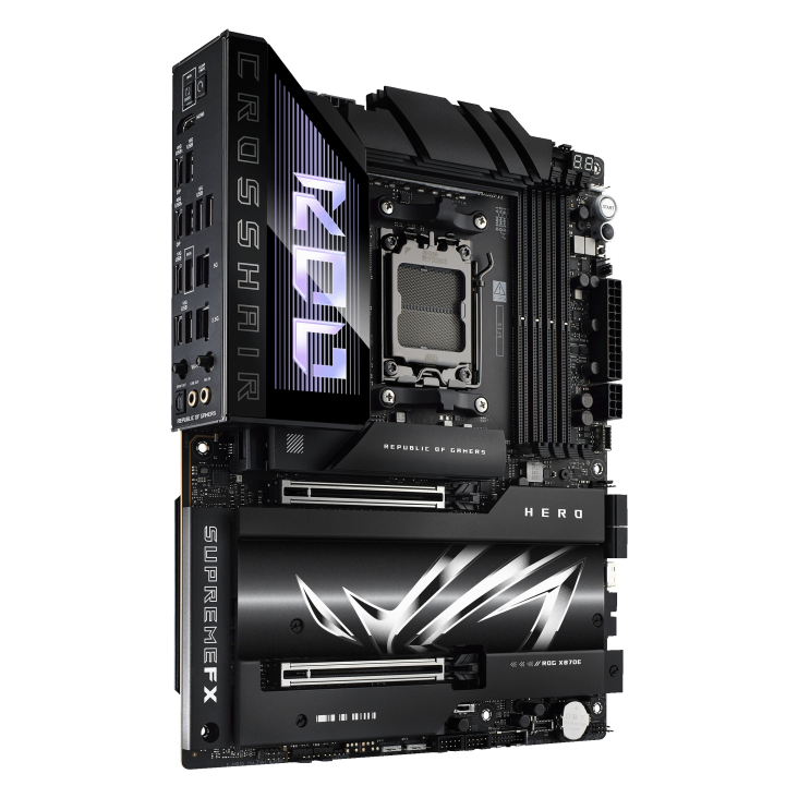 ASUS ROG CROSSHAIR X870E HERO MOTHERBOARD