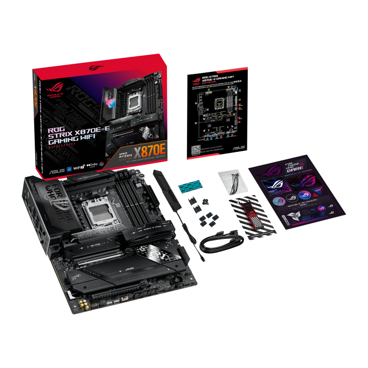 ASUS ROG STRIX X870E-E GAMING WIFI MOTHERBOARD– Vishal Peripherals ASUS ROG STRIX X870E-E GAMING WIFI MOTHERBOARD– Vishal Peripherals