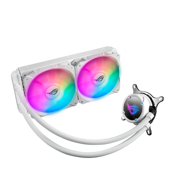 ASUS ROG STRIX LC 240 RGB WHITE AIO LIQUID CPU COOLER