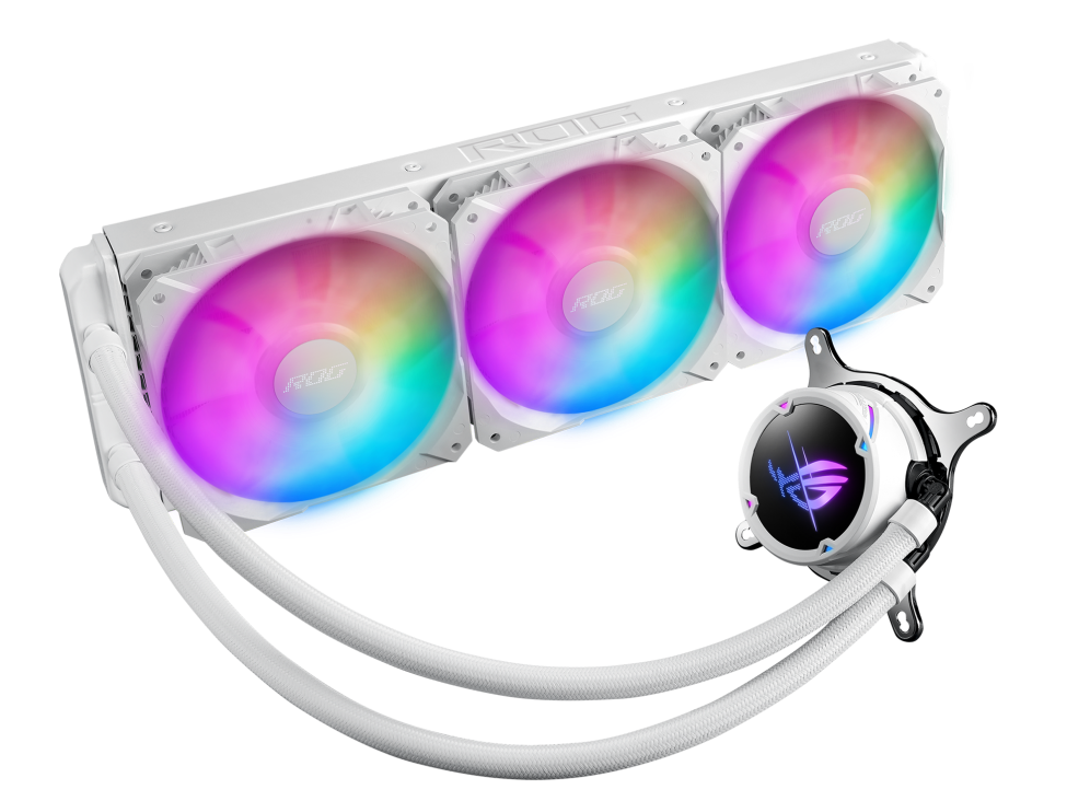 ASUS ROG STRIX LC II 360 ARGB WHITE EDITION AIO 360MM CPU LIQUID COOLER