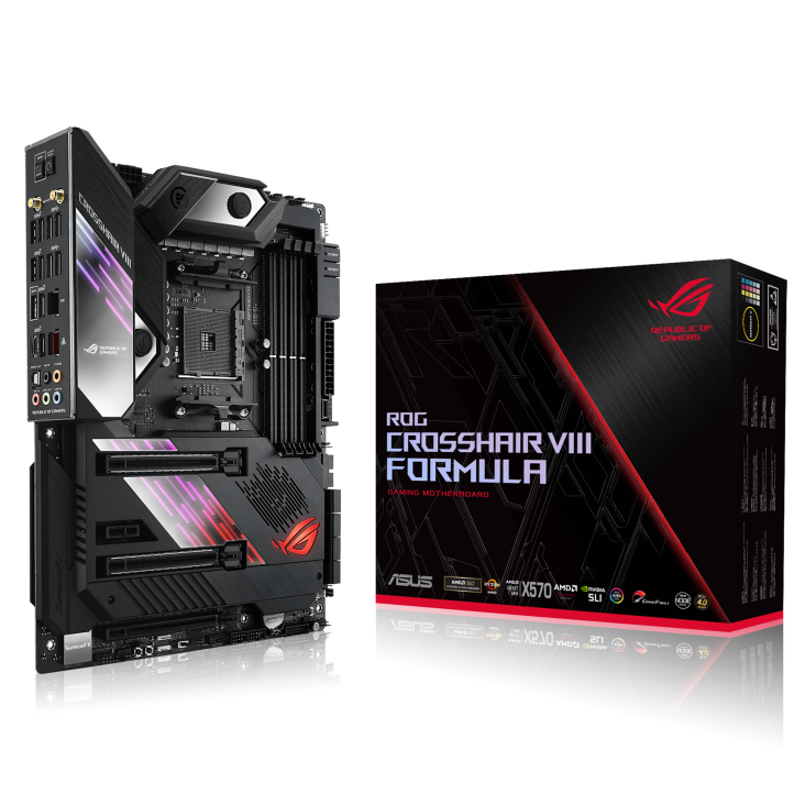 ASUS ROG CROSSHAIR X570 VIII FORMULA AMD AM4 MOTHERBOARD