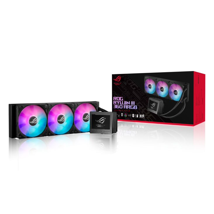 ASUS ROG RYUJIN 360 III 360MM ARGB AIO LIQUID COOLER