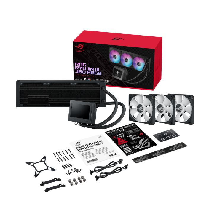 ASUS ROG RYUJIN 360 III 360MM ARGB AIO LIQUID COOLER