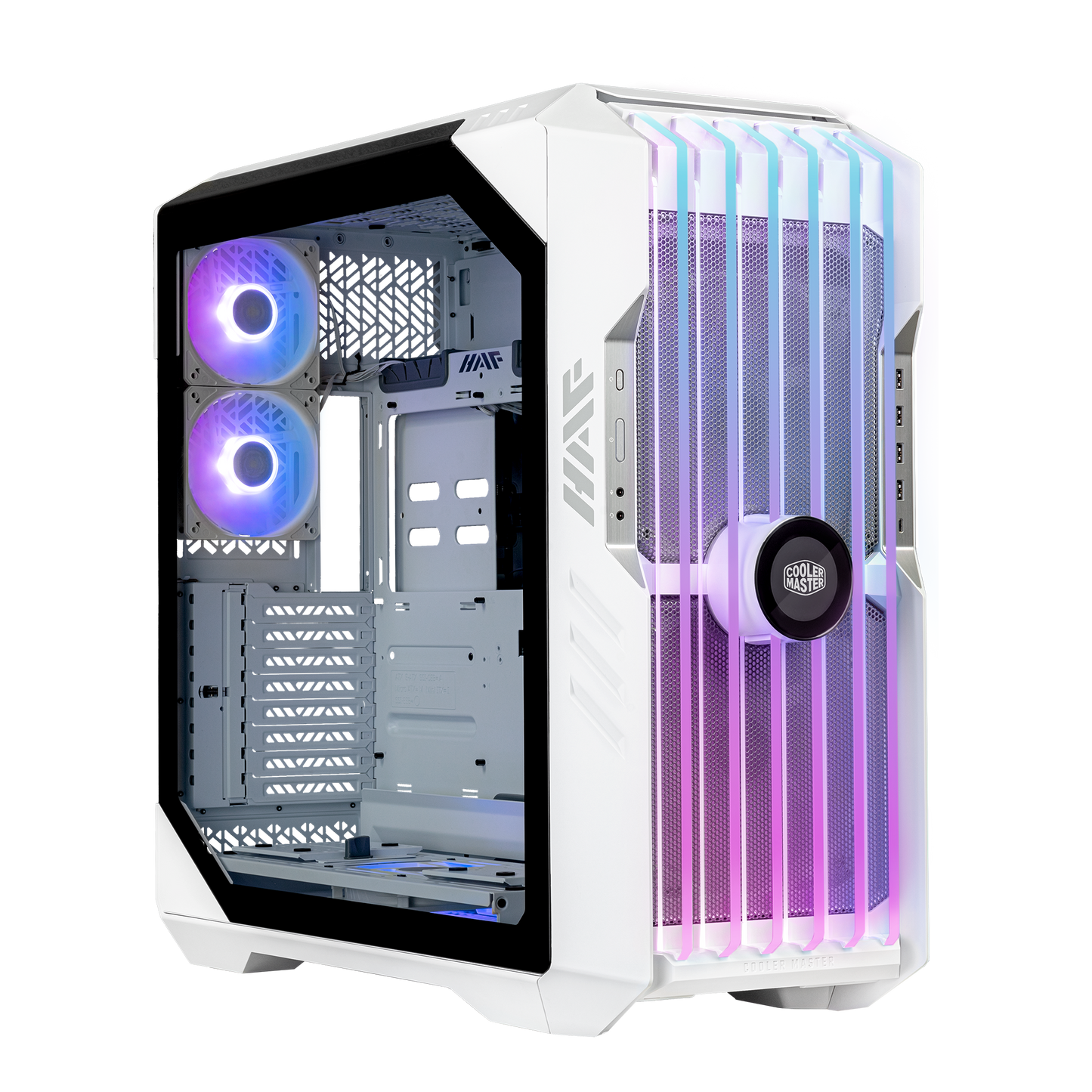 COOLER MASTER HAF 700 ARGB E-ATX FULL TOWER CABINET WHITE