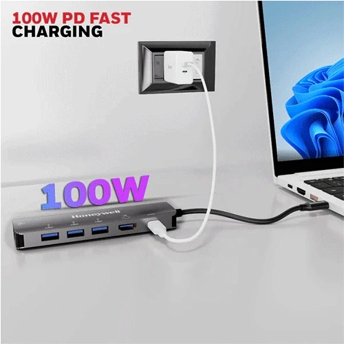 Honeywell 6 in 1 Type-C Docking Station