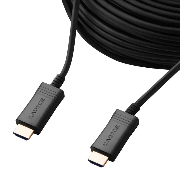 Cadyce High-Speed HDMI Fiber Cable with Ethernet (30M / 4K@60Hz / HDMI 2.0 / 3D)