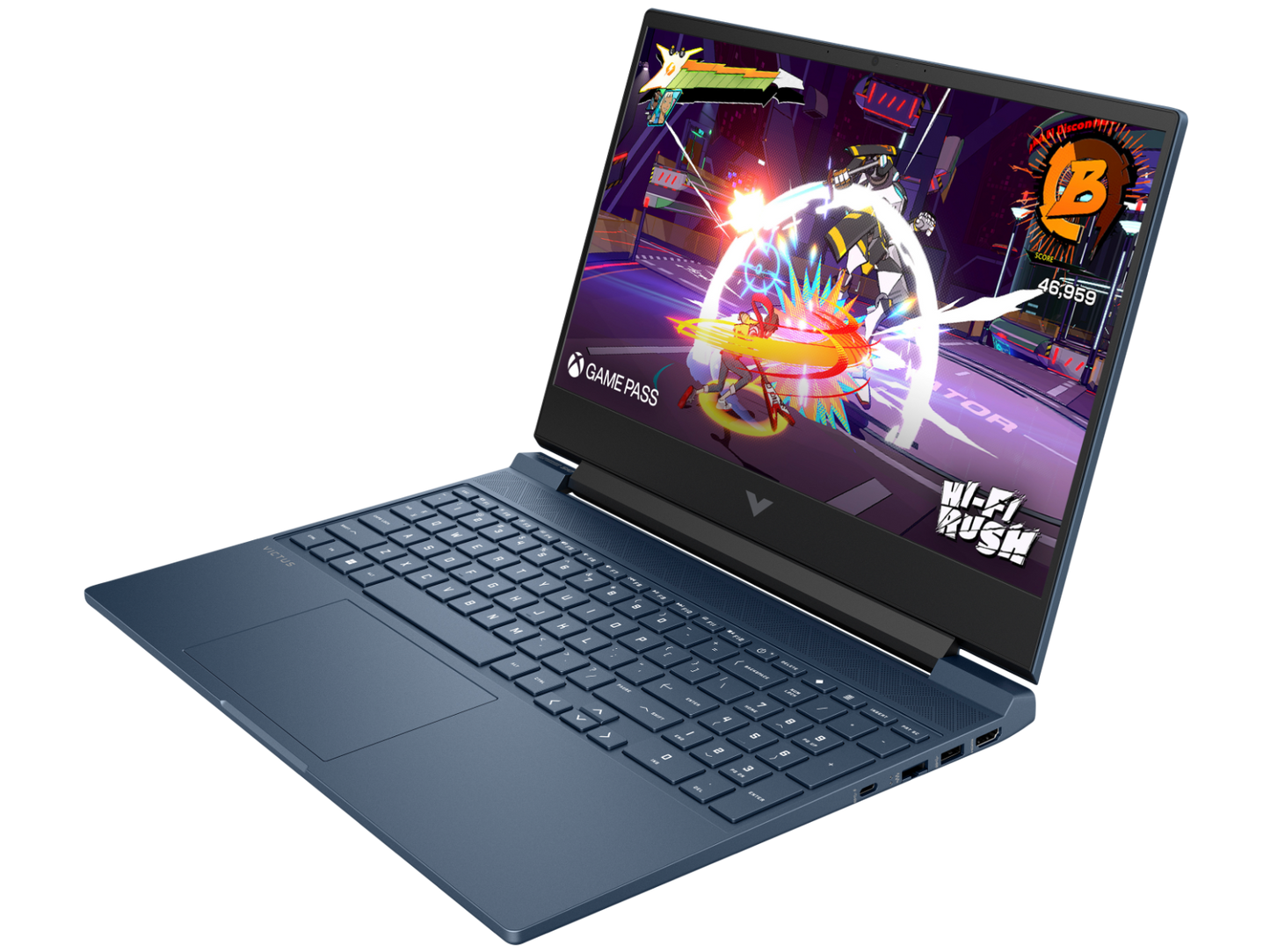 HP Victus Gaming Laptop 13th Generation Intel Core i7 processor 6 GB RAM FHD, 144 Hz, IPS, micro-edge, anti-glare, 300 nits display with NVIDIA GeForce RTX 4050 6GB Windows 11 Home 15-fa2103TX, Blue