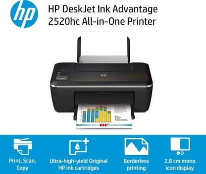 HP Deskjet Ink Advantage 2520hc All-in-One Printer