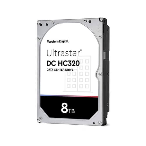 WESTERN DIGITAL 8TB ULTRASTAR DC HC320 SATA HDD -(HUS728T8TALE6L4),0B36404
