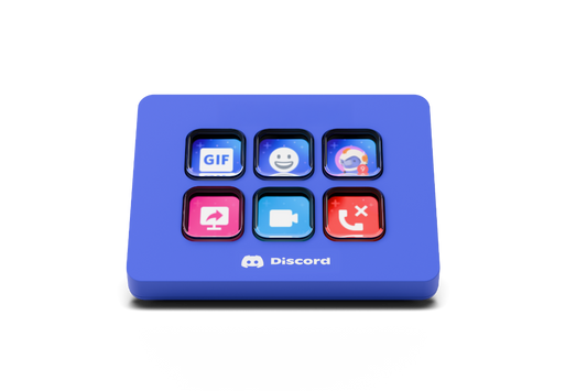ELGATO STREAM DECK MINI DISCORD EDITION | 6-KEY CONTROLLER WITH PRE-INSTALLED DISCORD ACTIONS, INCLUDES 1-MONTH DISCORD NITRO, IDEAL FOR VOICE, STREAM & CHAT CONTROL 10GAI9931