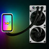 HYTE THICC Q60 LIQUID COOLER BLACK WHITE HYTE-Q60-BW