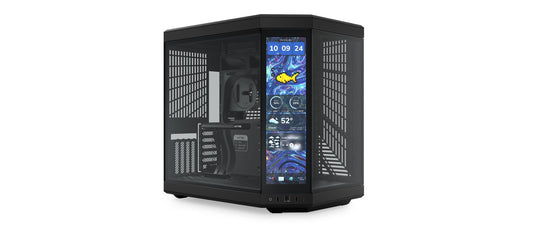 Hyte Y70 touch infinite (E-ATX) Mid Tower Cabinet (Black)