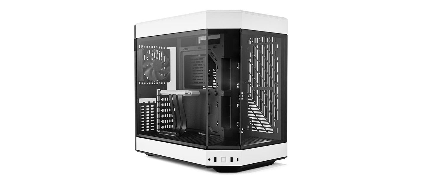 HYTE Y60 (ATX) MID TOWER CABINET (BLACK AND WHITE)