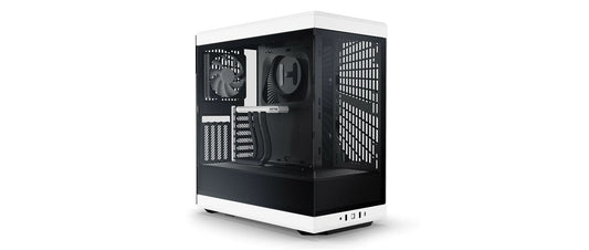 HYTE Y40 (ATX) MID TOWER CABINET (BLACK AND WHITE)