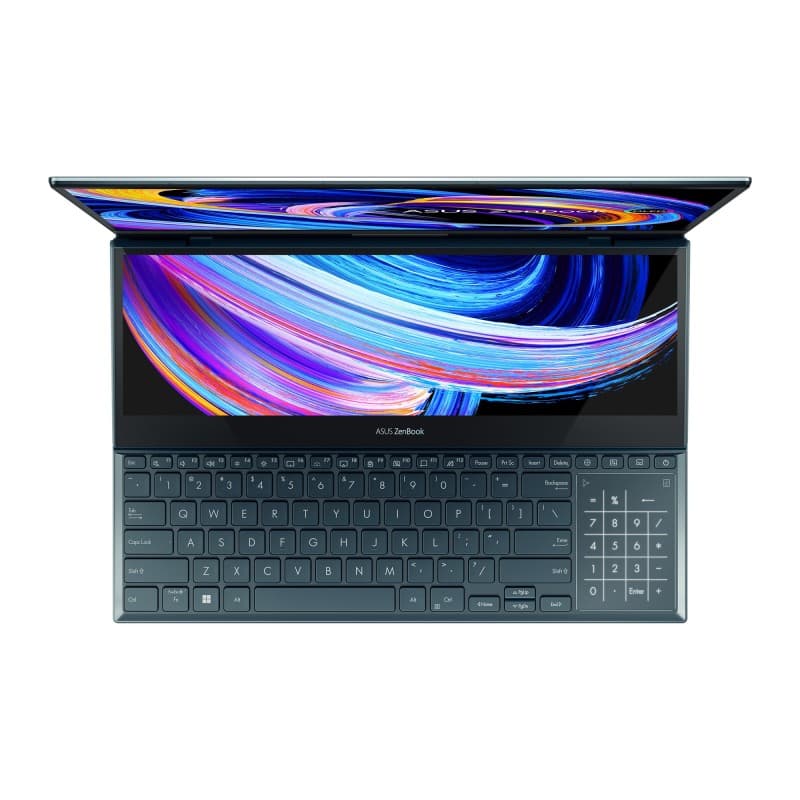 ASUS ZENBOOK PRO DUO 15 OLED (UX582ZM-H901WS), 12TH GEN INTEL, 15.6 DISPLAY, INTEL CORE I9-11900H, 32GB RAM, 1TB SSD, GEFORCE RTX 3060, WINDOWS 11 PRO.
