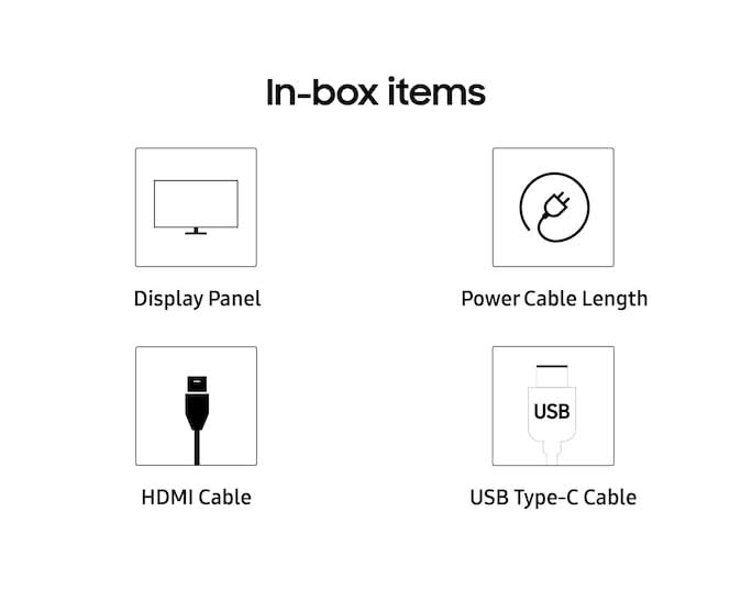 Samsung ViewFinity S8 LS32D800UBWXXL 32-inch 4K UHD IPS Monitor, USB Type-C 90W, HDR10, LAN, KVM, 60Hz