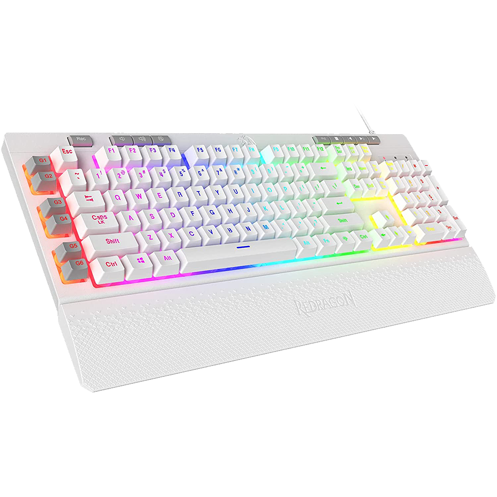 REDRAGON K512 SHIVA (WHITE)