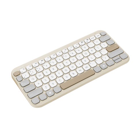 ASUS Marshmallow Wireless Keyboard KW100-OM-CP with Copilot Key
