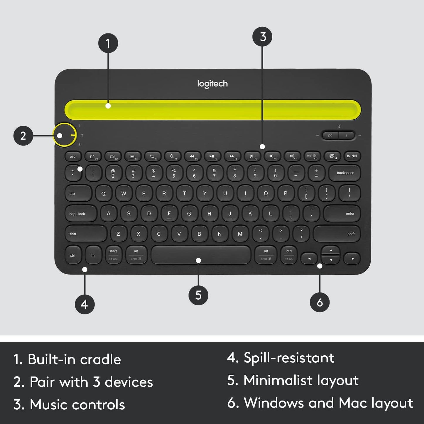 KBD-LOGITECH-BLUETOOTH-(K480)