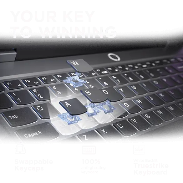 LENOVO LOQ (83DV01A9IN) LAPTOP (INTEL CORE I5-13450HX / 10C (6P + 4E) / 16T, P-CORE 2.4 / 4.6GHZ, E-CORE 1.8 / 3.4GHZ, 20MB / 1X 16GB SO-DIMM DDR5-4800 / 512GB SSD M.2 2242 PCIE 4.0—4 NVME / 15.6? FHD (1920—1080) / WINDOWS 11