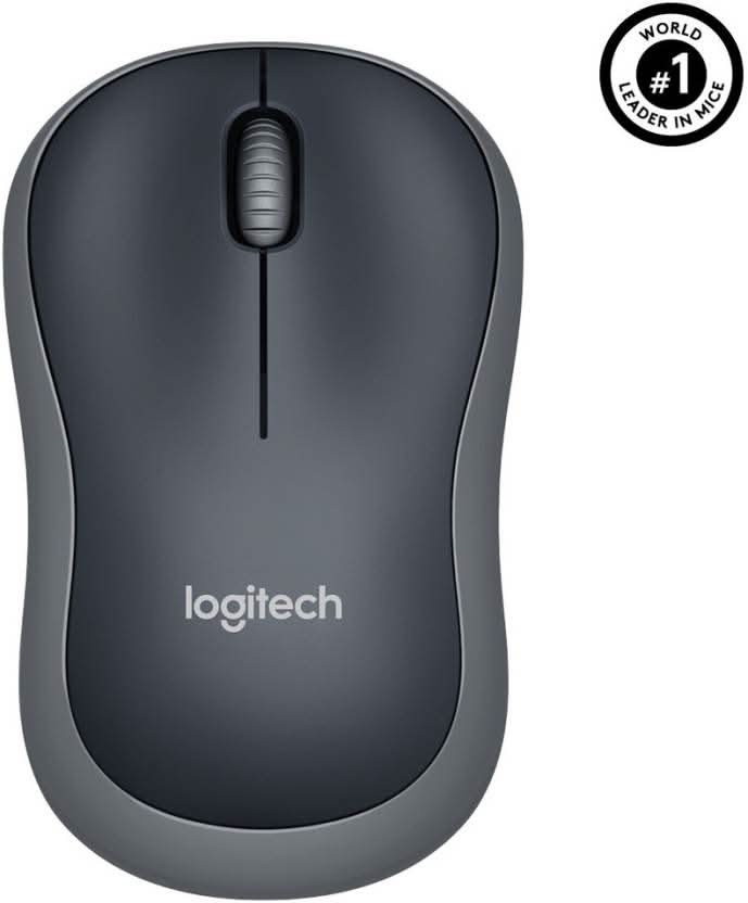 LOGITECH WIRELESS MOUSE M185- SWIFT GRAY