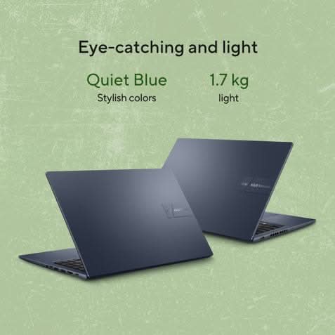 ASUS Vivobook 15, AMD Ryzen 5 150 Processor, 16GB, 512GB, AMD Radeon Graphics, 39.62 cms 15.6 Inch FHD, Windows 11 Home, Office Home 2024 and M365 Basic 1 Year Validity M1502NAQ-BQ118WS