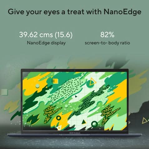 ASUS Vivobook 15, AMD Ryzen 5 150 Processor, 16GB, 512GB, AMD Radeon Graphics, 39.62 cms 15.6 Inch FHD, Windows 11 Home, Office Home 2024 and M365 Basic 1 Year Validity M1502NAQ-BQ118WS