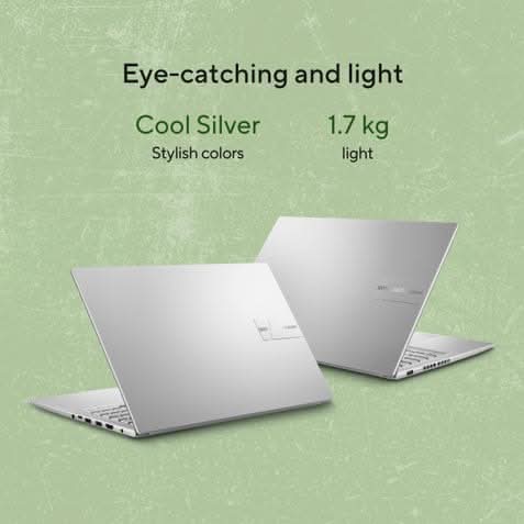 ASUS Vivobook 15, AMD Ryzen 7 170 Processor 16GB, 512GB, AMD Radeon Graphics, 39.62 cms, 15.6 Inch FHD, Windows 11 Home, Office Home 2024 and M365 Basic, 1 Year Validity, M1502NAQ-BQ121WS