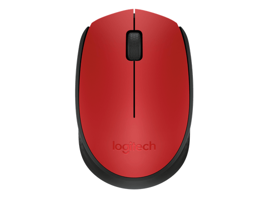 LOGITECH WIRELESS MOUSE M171 RED