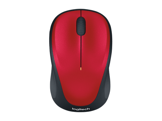 LOGITECH WIRELESS MOUSE M235 - RED