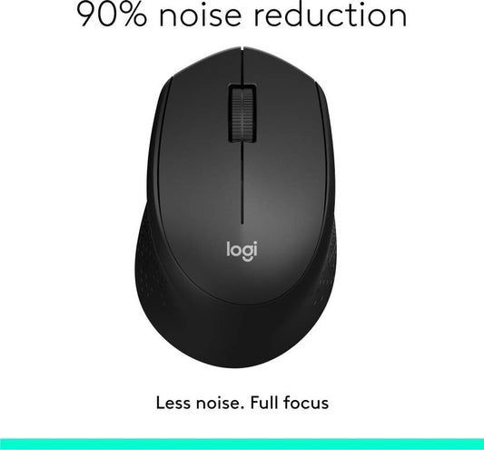 LOGITECH M330 WIRELESS BLACK MOUSE