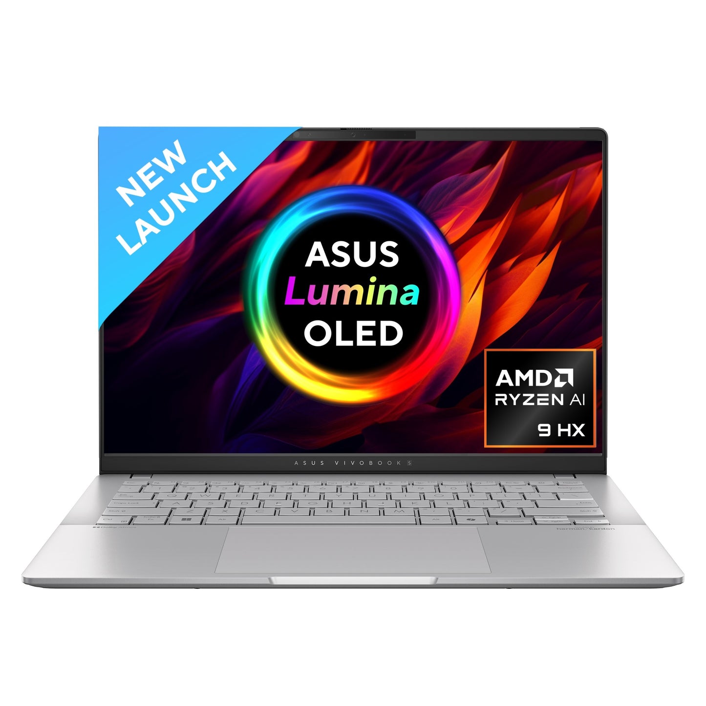 ASUS Vivobook S 14 OLED, Light Weight Laptop, AMD Ryzen AI 9 HX 370 (24GB/512GB/AMD Radeon 890M/14.0" 3K/Windows 11 Home) M5406WA-PP962WS