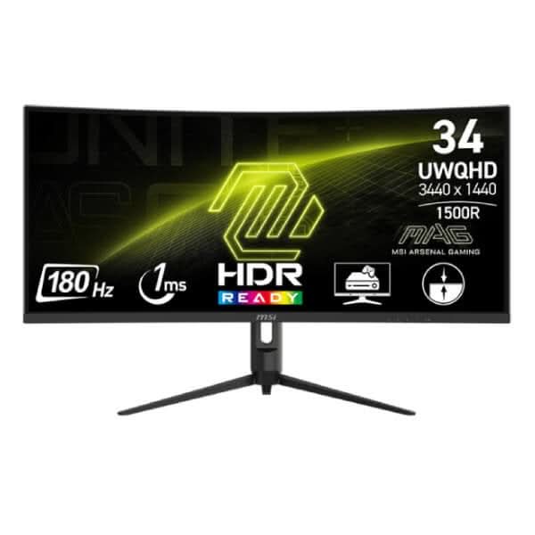 MSI MAG 342CQRF E2 34 Inch Curved Gaming Monitor