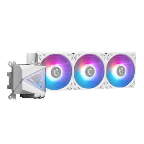 MSI MAG CORELIQUID I360 WHITE - AIO ARGB CPU LIQUID COOLER - WHITE
