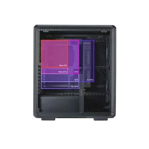 Cooler Master MasterFrame 500 Mesh ARGB E-ATX Mid Tower Case