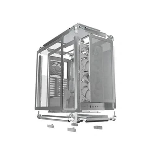 Cooler Master MasterFrame 500 Mesh ARGB Silver E-ATX Mid Tower Case