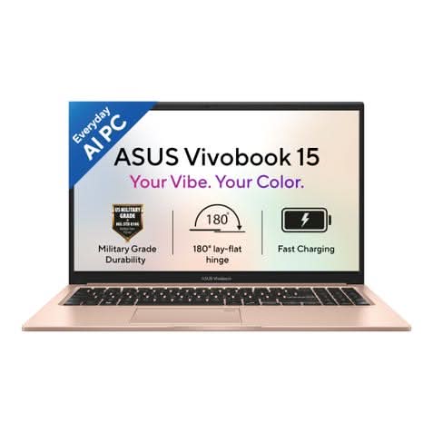 ASUS Vivobook 15 X1504MA-BQ426WS, Intel Core 5 320, 16GB, 512GB SSD, Intel Graphics, 15.6 inch FHD, Windows 11 Home, Office Home 2024, M365 Basic, 1 Year, Terra Cotta