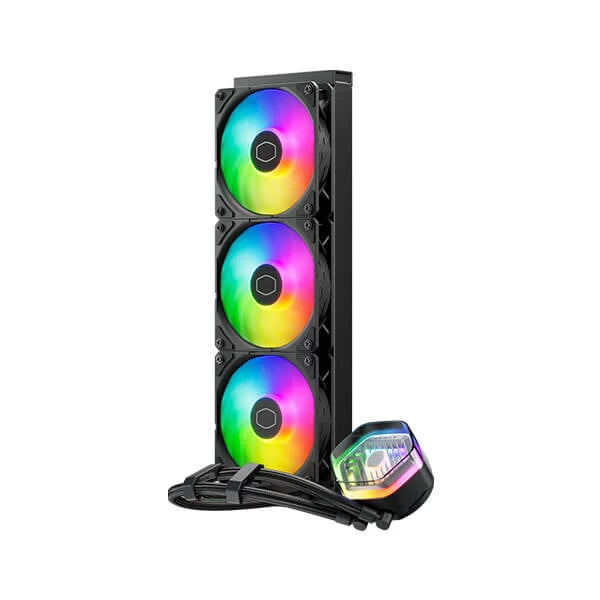 COOLER MASTER MASTERLIQUID ML360 ATOMS 360MM ARGB AIO LIQUID COOLER BLACK