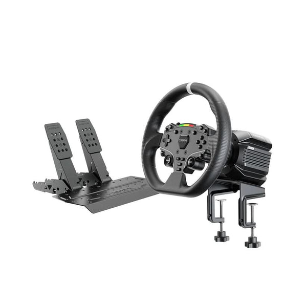 MOZA R5 Pro Racing Bundle 6Nm Direct Drive Racing Wheel, ES Steering Wheel, SR-P Lite Pedals, PC Racing Simulator