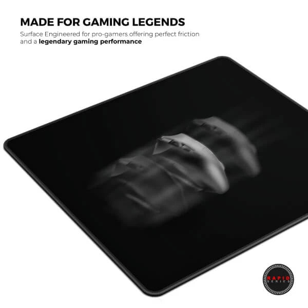 CYBEART GHOST (BLACK) GAMING MOUSE PAD RAPID SERIES 450 MM (L)