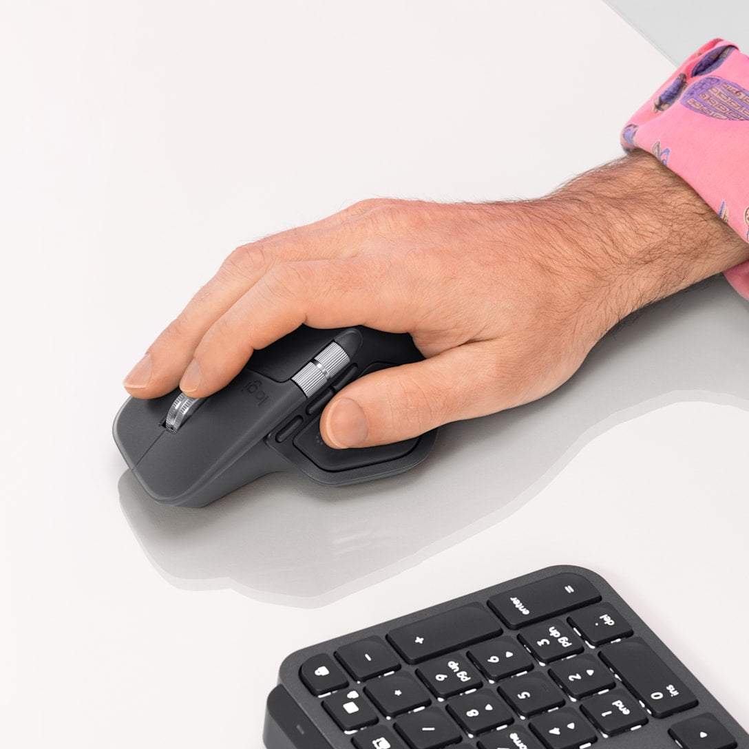 Logitech MX Master 4, Ergonomic Wireless Mouse