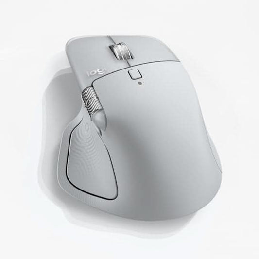 Logitech Master Series MX Master 4 Wireless Mouse Pale Gray