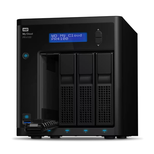 WESTERN DIGITAL MY CLOUD PRO PR4100 NETWORK ATTACHED STORAGE